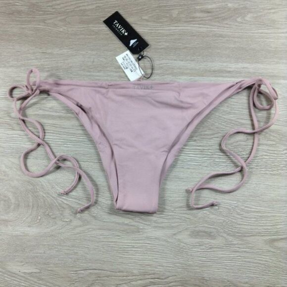 Tavik Swimwear Mauve Jax Side Tie Bottom - Picture 2 of 6